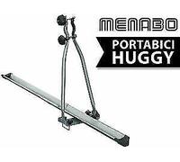 PORTABICI DA TETTO HUGGY MENABO DOPPIO POMELLO 1 BICI SILVER 000035800000