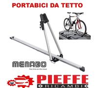 Portabici da tetto in acciaio e alluminio con antifurto MENABO modello IRON