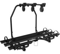 Portabici da timone berger premium 3 xl per 3 biciclette e per e-bike nero
