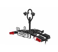 PORTABICI GANCIO TRAINO HAPRO ATLAS PREMIUM XFOLD II 2 BICI ACCIAIO INCLINABILE