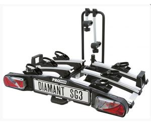 PORTABICI GANCIO TRAINO PRO-USER DIAMANT SG3 3 BICI E-BIKE RECLINABILE