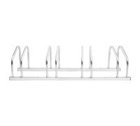 AX PortaBiciclette Parcheggio 4Biciclette Rastrelliera 103.5x33x26cm News 154419