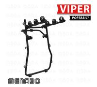 Portabici posteriore 3 bike acciaio per JEEP Grand Cherokee WJ dal 1999 al 2004