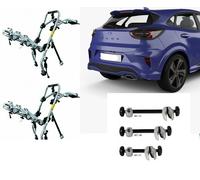 Portabici Posteriore 3 Binari per Ford Puma Anno 2022 3 Bici in Alluminio