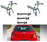 PORTABICI POSTERIORE 3 BINARI PER TOYOTA YARIS ANNO 2006 3 BICI UOMO DONNA MB