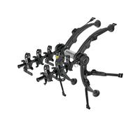Portabici posteriore auto universale 3 bici ripiegabile
