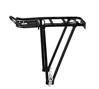Portabici posteriore in lega di alluminio Portabici per biciclette Portabici in lega regolabile a sgancio rapido Portabici in metallo nero Clip pieghevoli Morsetti di carta Morsetti a molla Binder