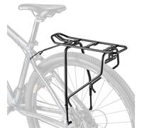 Portabici posteriore per bicicletta - Portapacchi compatibile con sistema MIK, portapacchi per freni a disco/non freni a disco, altezza regolabile per telaio 26"-29"