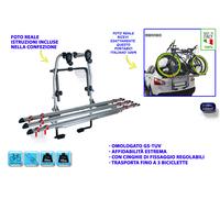 Portabici posteriore per QASHQAI 2014> kit universale omologato per auto in