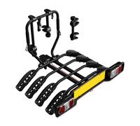 PORTABICI POSTERIORE PERUZZO PER GANCIO MOD SIENA - PER 4 BICI IN ACCIAIO