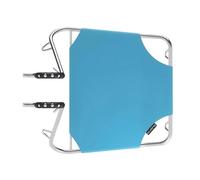 Portabici posteriori universali per biciclette, facile installazione, nessun attrezzo necessario, pratico telaio in metallo, non scivola, per pendolari, pratico portabici in metallo