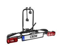 Portabici su gancio per 2 biciclette Eufab Crow Noir