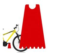Portabici - Supporto stabile per parcheggio a terra - Accessori leggeri per bici da strada, garage interno, casa, mountain bike, appartamento