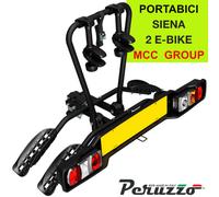 Peruzzo Siena Bike Rack For 2 Bikes Argento 2 Bikes Black
