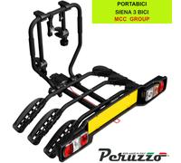 Portabici gancio traino PERUZZO Siena 3 bici art. 668/3N nero