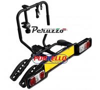 PORTABICI UNIVERSALE FISSO GANCIO TRAINO PERUZZO SIENA 2 BICI E-BIKE ART.669N