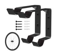 Portabiciclette da parete, per bicicletta, 2 pezzi | Organizer per ruote di ricambio per bicicletta per appassionati e collezionisti di biciclette, Ta