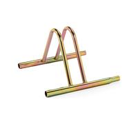 Portabiciclette da Terra Zincato per 1 Bici Modulabile 38.5x38x26 cm