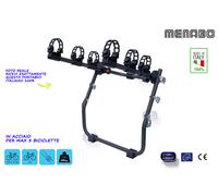 PORTABICICLETTE PER AUTO POSTERIORE "MISTRAL" TRASPORTO 3 BICICLETTE BICI KIT
