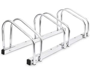 PORTABICICLETTE, PORTABICICLETTE PER 3 BICICLETTE, DA TERRA O DA PARETE
