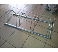 PORTABICICLETTE RASTRELLIERA 4 POSTI PORTA BICI PARCHEGGIO BICICLETTA TERRA