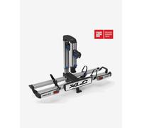 Xlc Vc-c07 Almada Work-e Xtra Led 2 In 1 Fold Bike Rack For 2 Bikes Argento 2 Bikes