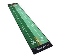 Portabile giochi da golf indoor / esterno, Foldable Golf Putting Mat With Auto Return Ball, Training Aid, 300x50 Cm For Indoor Outdoor(B)
