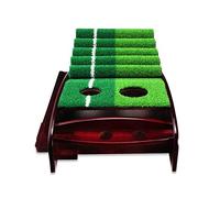 Portabile giochi da golf indoor / esterno, Golf Practice Mat Real Grass Auto Return Portable Indoor Outdoor Multicolor 38x300cm