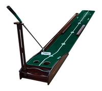 Portabile giochi da golf indoor / esterno, Golf Putting Mat Red 300x30cm Synthetic Turf Indoor Outdoor
