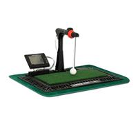 Portabile giochi da golf indoor / esterno, Tappetino for allenamento dello swing da golf con pannello, schermo digitale e voce ausiliaria, portatile for uso interno ed esterno