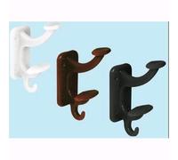 Portabiti appendiabiti Toscano in plastica Art. 0706.000 Nero 10pz