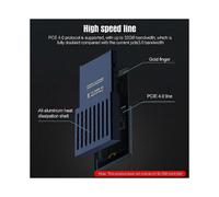 Portable 1 TB external SSD for Xbox Series X/S, external console hard drive conversion box M.2 expansion card slot