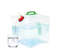 Portable 15L Foldable Water Container - Leakproof Camping Bucket With