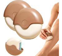 Portable 3-Layer Hair Shaver with Rotating Cover,3-Layer Triple Blade Shaver with Moisture Strip,Irritation-Free Shave,Wet & Dry Compact Razor,for Legs Arms Underarms and Face，2