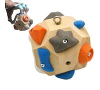 Portable 3D Climbing Ball | Handcrafted Boulders Block,Boulder Ball Simulate Rock Climbing Holds, Train Hand Strength, Finger-Strength Focuss & Customizable Climbing Training,for Rock Climbers
