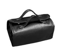 Portable 4-in-1 Makeup Bag - Roll Up Cosmetic Organizer for Women | Waterproof and Lightweight Travel Pouch, Spacious Makeup Bag with Detachable Partition, Your Cosmetic and Toiletry N, nero, Consulte