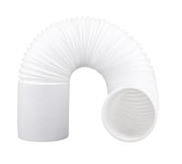 Portable AC Exhaust Hose - 15cm Flexible Tube | Left-Hand Thread Replaceme