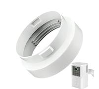 Portable AC Exhaust Hose Adapter - Air Conditioner Connector, Sturdy Coupling, Leak Reducing Vent Adapter, Compact Replacement Accessory | Homeowners, Apartment Residents, Dorm Living, Cooling Systems