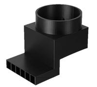 Portable AC Garage Door Vent Kit,Under Garage Door AC Through Wall Vent
