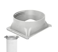 Portable AC Hose Connector - 5.9-Inch Air Conditioner Pipe Fittings, Air Conditioner Hose Adapter | Indoor Dorm Apartment Work Bedroom Living Room Home Window Venting Ducting Coupling Extension Interf