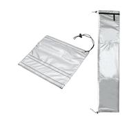 Portable AC Hose Cover - Four Layer Insulation Wrap, Waterproof Dustproof Sleeve | Adjustable Drawstring Fit, Heat Reduction Design AC Hose Insulation Cover Energy Saving Protection