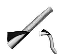 Portable Ac Hose Cover, Thermal Insulated Exhaust Wrap, 193cm/75.98 Inches Dustproof Vent Sleeve with Heat Protection, Easy-Fit Flexible Design for Indoor Outdoor Wall Duct Tube