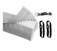 Portable AC Hose Insulation, Insulated Sleeve Air Conditioner Hose, Dustproof Duct Vent Cover, Exhaust Tube Accessory for Workplace Dorm Hotel Climate Control, 59.06x19.69x0.39