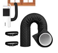 Portable AC Hose Insulation Quick To Install Thermal Duct Vent Protection