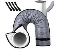 Portable AC Hose Insulation Sleeve | Adjustable Heat Insulated Pipe Wrap |