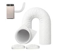 Portable AC Hose Insulation Sleeve, Heat Reduction Cover, Exhaust Tube Wrap, Lightweight and Versatile Design, for Air Conditioner Units in Home, Office, Apartment, Dorm, RV, Small Spaces