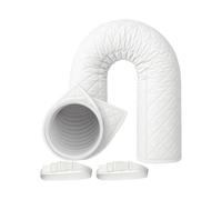 Portable Ac Hose Insulation Sleeve, Heat Reduction Hose, 59.06 Inches Versatile Lightweight Exhaust Tube Accessory for Offices, Home, Apartment, Dorm, Energy Efficient, Durable