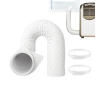Portable AC Hose Insulation Sleeve - Thermal Pipe Cover for Cooling Efficiency | Heat Resistant Duct Wrap with 5 to 5.9 Inch Air Conditioner Exhaust Hose, Heat Blocking Wrap for Home Garage Apartment