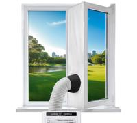 Portable AC Window Cover Insulation Seal For Air Conditioner Vent Hose