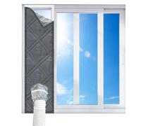Portable AC Window Seal 3-Layer Heat Shield Portable AC window seal kit